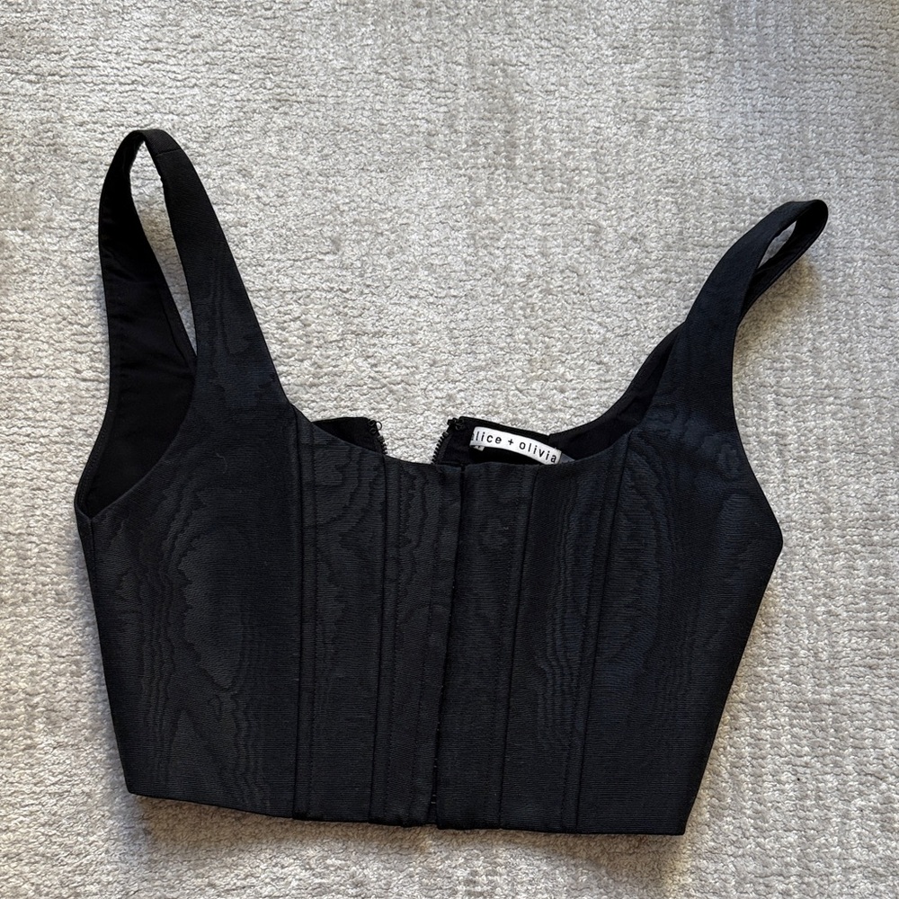 Alice + Olivia Black top